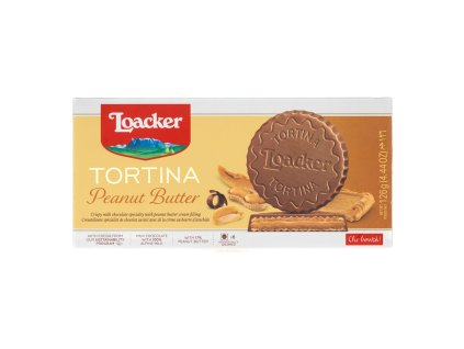 Loacker tartaletka s arašídovým máslem (Tortina peanut butter 3x21g) 63g