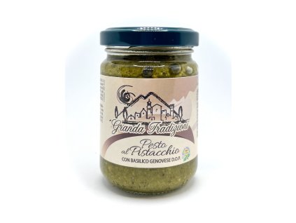 Granda Tradizioni Pesto Genovese s pistáciemi (Pistacchio con Basilico Genovese) 130g
