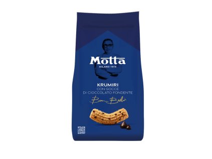 Motta Vanilkové sušenky Krumiri s kousky čokolády (con Gocce di Cioccolato) 290g