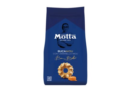 Motta sušenky Bucamou s karamelovým toffee (con Caramello Mou) 290g