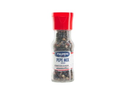 Italpepe pepř tří druhů celý ve skle (Pepe Mix) 25g