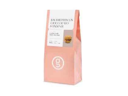 Golosi mandlovo-lískové sušenky s hořkou čokoládo (Baci di Dama Classici) 180g