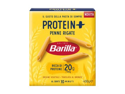 Barilla Penne Rigate s vyšším obsahem proteinů (Protein Piu Pene Rigate Pasta Ricca) 400g