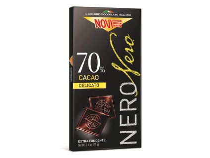Novi hořká čokoláda (NERO Nero Cacao) 70% 75g