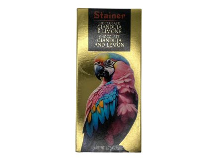 Stainer čokoláda Gianduia s citronem (Gianduia e Limone) 50g