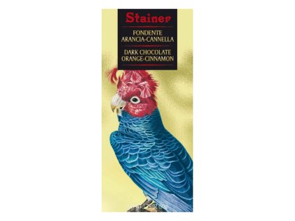 Stainer čokoláda hořká 70% s pomerančem a skořicí (arancia cannella) 50g
