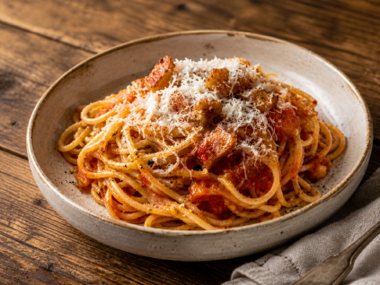 Spaghetti Amatriciana Express