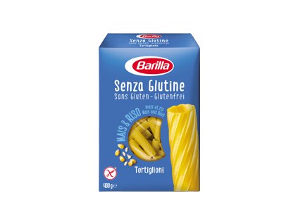 Barilla Tortiglioni Bezlepkové 400g