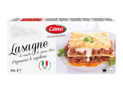 Cano semolinové lasagne rovné 500g