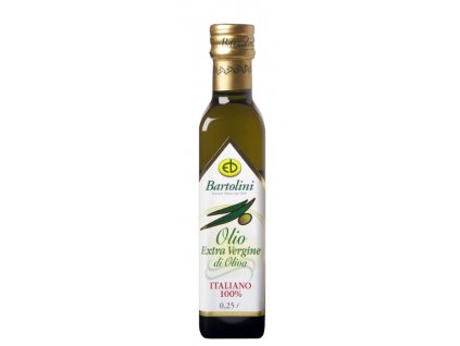 Bartolini Olivový olej extra virgin (100% Italiano) - za studena lisovaný 250ml Classico