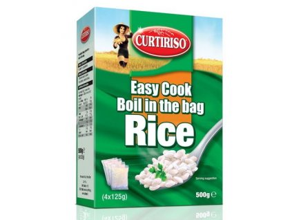CURTIRISO Dlouhozrnná rýže ve varných sáčcích 4x125g
