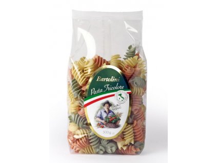 Bartolini Fusilli tricolore pasta 500g