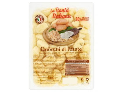 La Bonta Italiana Gnocchi con patate-bramborové noky 500g
