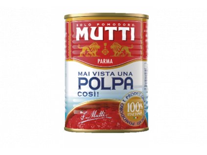 Mutti polpa di pomodora, rajčata krájená 400g