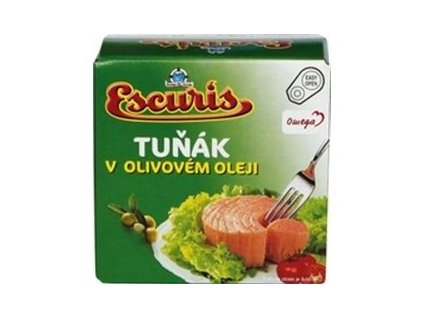 Escuris Tuňák v olivovém oleji 80g