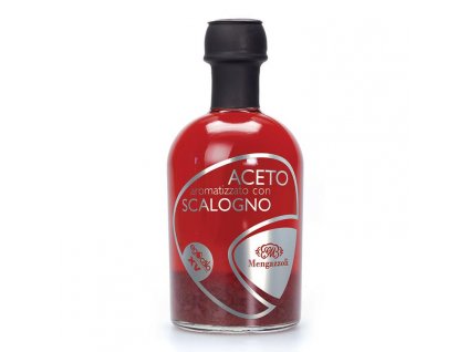 Mengazzoli Vinný ocet se šalotkou - Aceto Aromatizzato con Scalogno 250ml