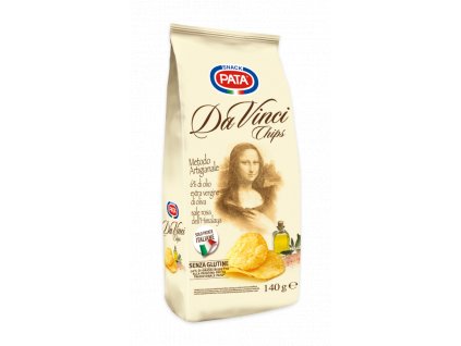 PATA Chips Da Vinci - Bramborové chipsy Da Vinci 140g