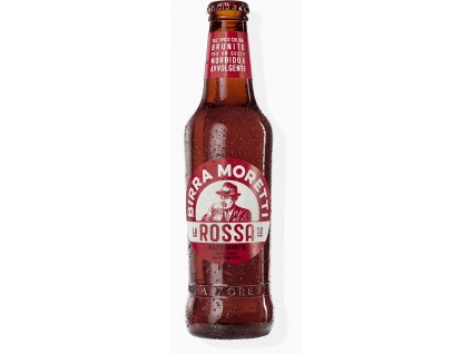 Birra Moretti la Rossa - pivo polotmavé 330 ml 7,2%