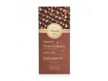 Venchi Piemonte Nocciolata čokoláda mléčná s lískovými ořechy 800g