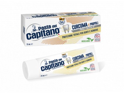 Pasta del Capitano zubní pasta - curcuma & propoli 75ml