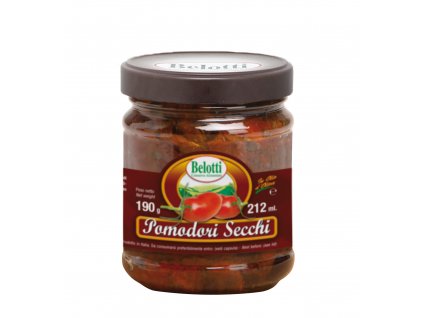 Belotti sušená rajčata (Pomodori Secchi) 212ml