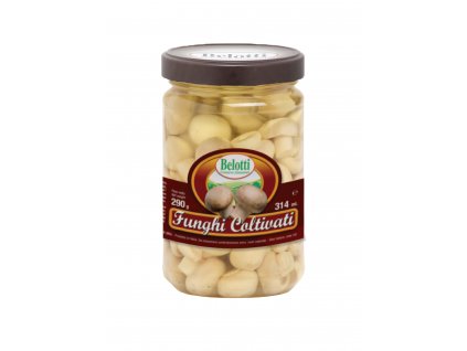 Belotti žampióny ve slunečnicovém oleji (Funghi Coltivati) 314ml