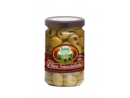 Belotti Zelené olivy bez pecek (olive snocciolate) 314ml