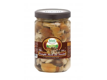 Belotti Směs hub s hříbky (Funghi Misti con Porcini) 314ml