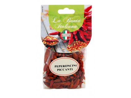 La Bonta Italiana Peperoncini piccanti - celé chilli papričky 50g