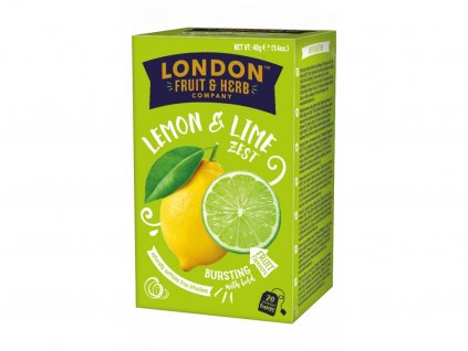 London Fruit & Herb Čaj - Limetka s citrónem 20 sáčků