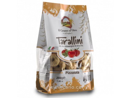 GRANO D´ORO Tarallini pizza kroužky 200g