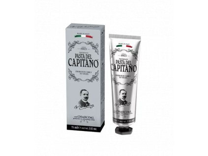 Pasta del Capitano 1905 zubní pasta - Charcoal 75ml