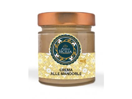 Antica Sicilia Mandlový krém (Crema di mandorle) 210g