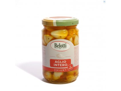 Belotti Ochucený česnek s chilly (aglio rosso chilly girasole) 314ml