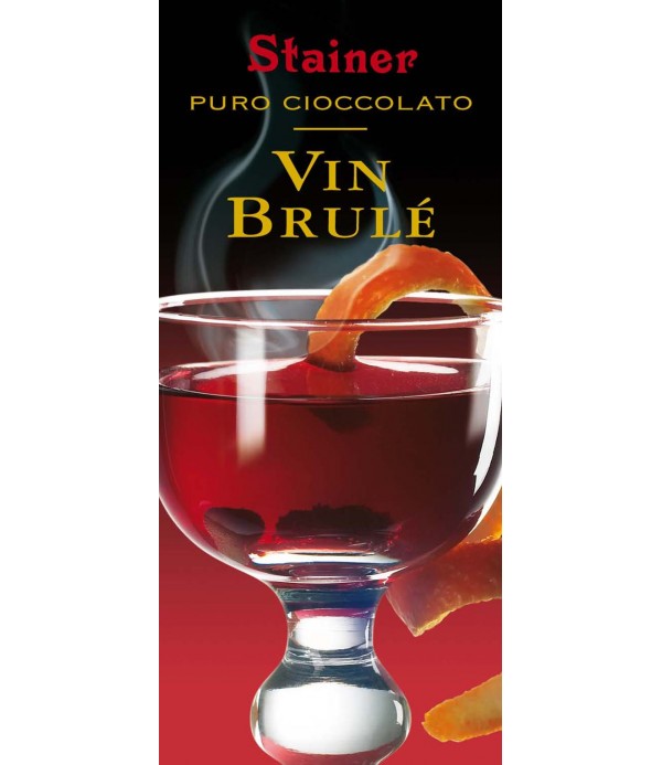 Stainer čokoláda mléčná 45% se svařeným vínem (Vin Brulé) 50g