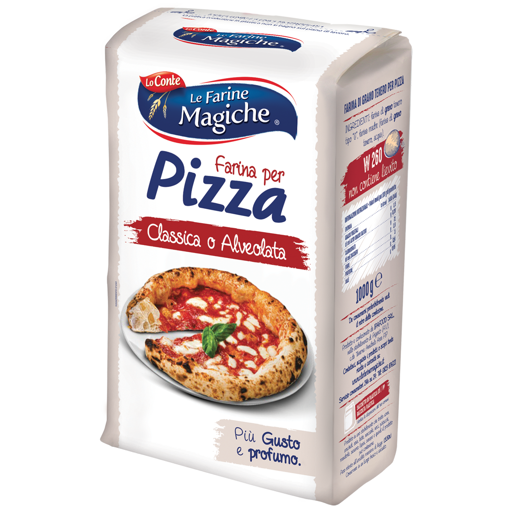 Lo Conte Magiche Mouka na pizzu (farina per pizza) 1kg