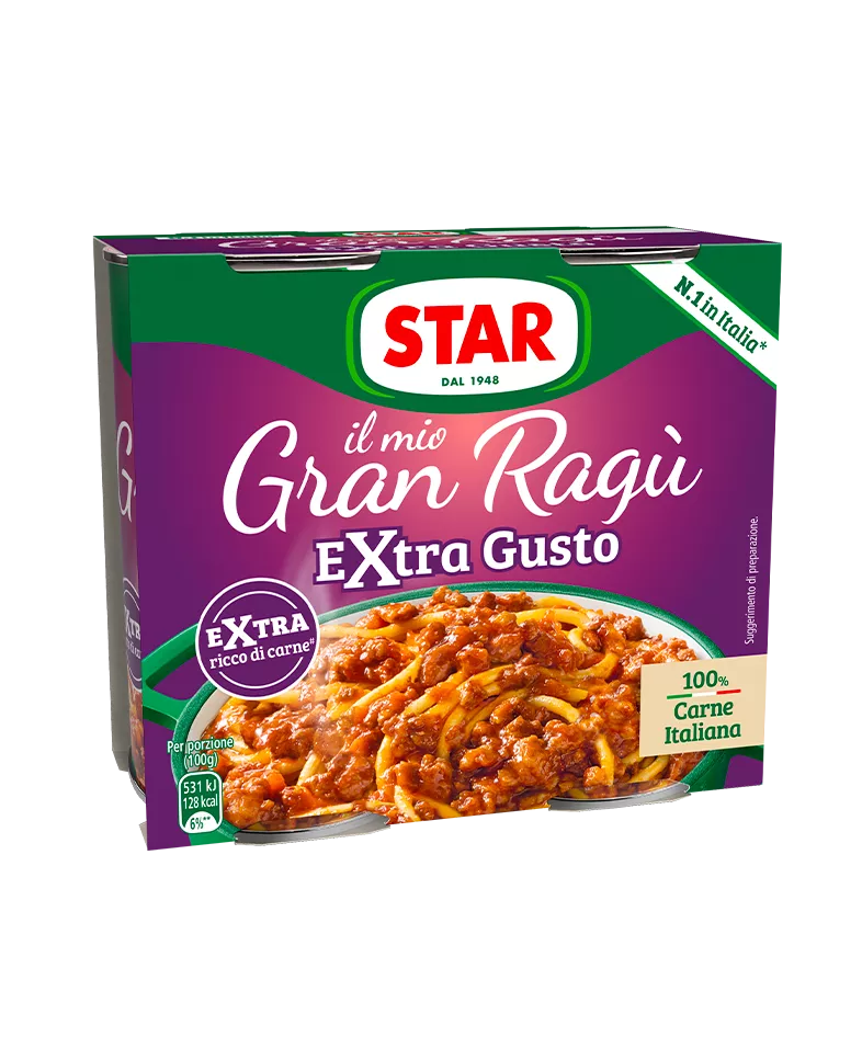 Star Gran Ragú Extra Gusto 2x180g