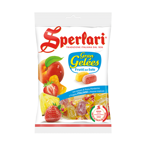 Sperlari želé bonbóny ovocné (Gran Gelées Frutti del Sole) 175g
