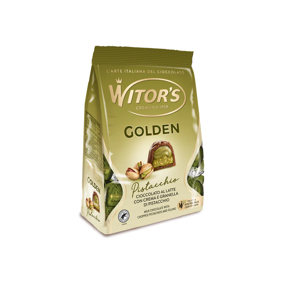 Witor's Pralinky s pistáciovým krémem (Golden Pistacchio) 200g