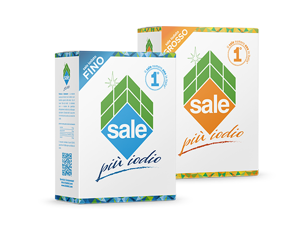 Italkali mořská sůl přírodní jemná s jódem 1kg