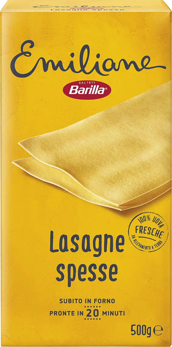 Barilla Emiliane Lasagne vaječné (all'uovo) 500g