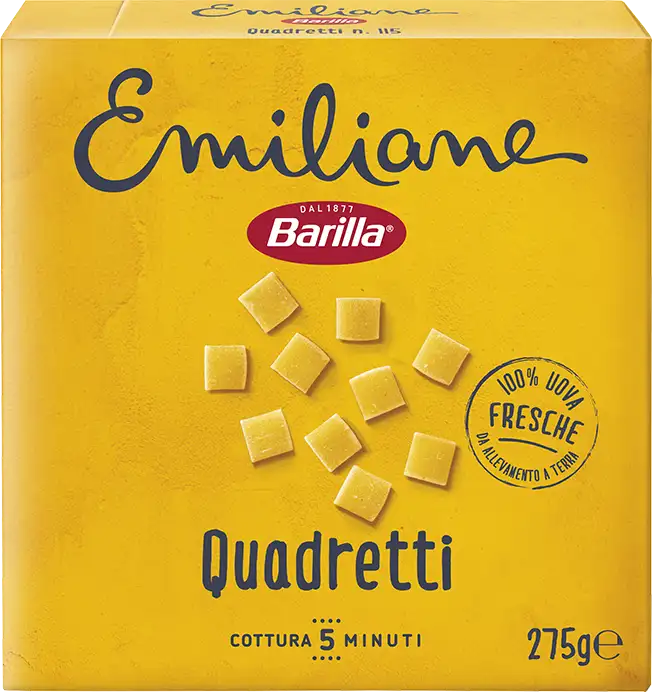 Barilla Emiliane Quadretti vaječné (all'uovo) 275g