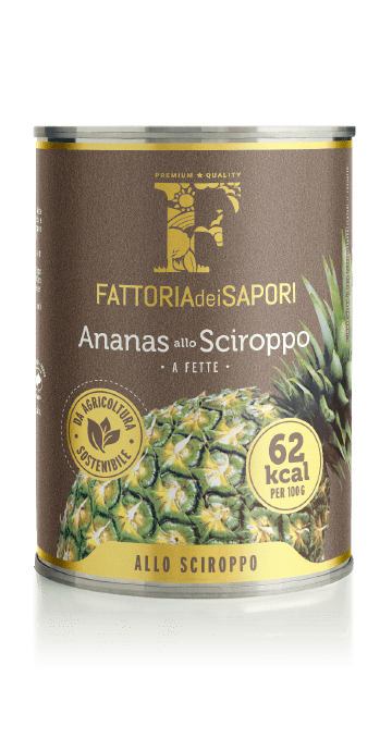 Fattoria dei Sapori kompotovaný ananas 565g