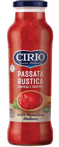 Cirio rajčatové pyré extra husté (Passata Rustica) 680g