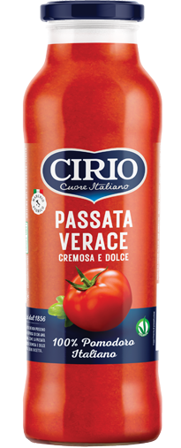 Cirio rajčatové pyré krémové (Passata Verace) 700g