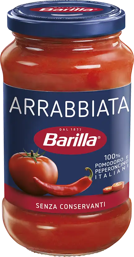 Barilla Arrabbiata rajčatová omáčka s chilli papričkami