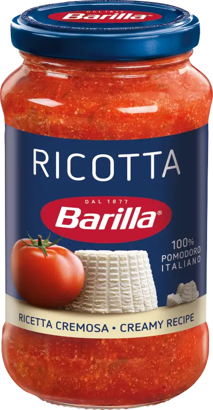 Barilla Omáčka se sýrem Ricotta (Sugo alla Ricotta) 400g