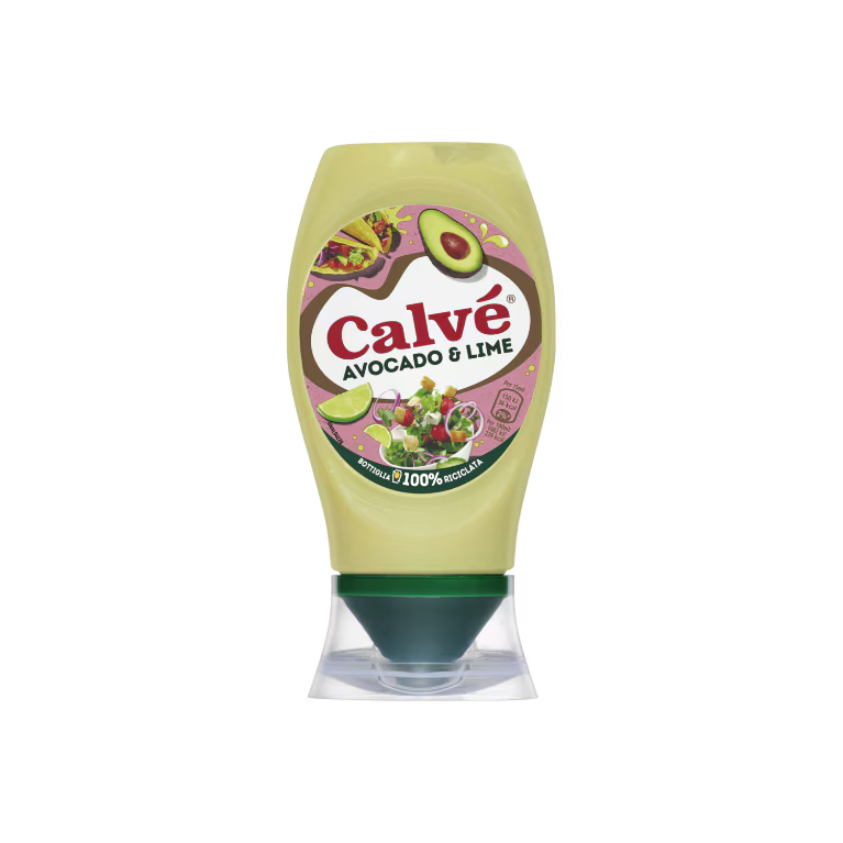 Calvé Salsa z avokáda a limetky (Salsa Avocade e Lime) 250ml