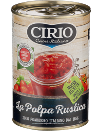 Cirio rajčatová dužina (Polpa Rustica) 400g