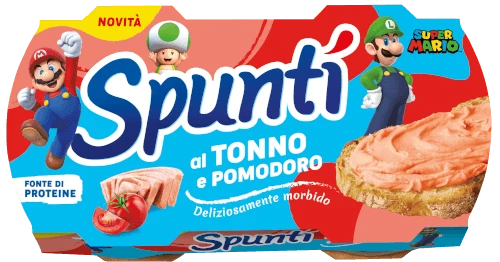 Spunti Spuntì tuňáková pomazánka s rajčaty (al tonno e pomodoro 2x84g) 168g